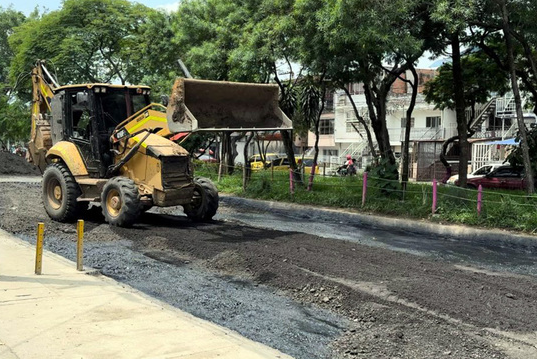 Así avanzan las obras que están transformando calles y barrios de Funza