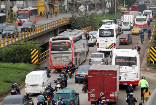 Carril reversible reduce hasta 25 minutos los tiempos de ingreso a Bogotá, según la Alcaldía de Mosquera