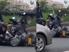 Accidente de tránsito genera fuerte congestión en la vía Mosquera–Madrid