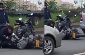 Accidente de tránsito genera fuerte congestión en la vía Mosquera–Madrid