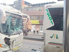 Accidente de tránsito afecta la movilidad en el corredor Funza–Siberia